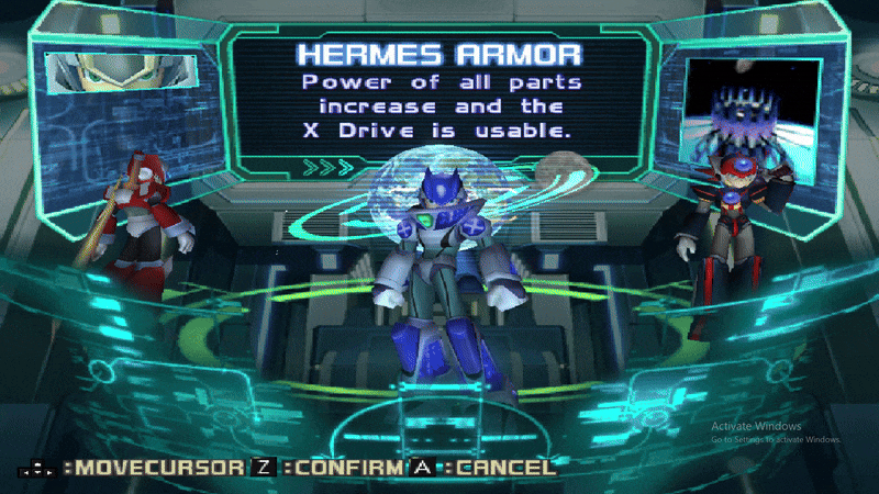 [Megaman X Legacy Collection 2] Lấy tất cả đồ đạc, áo giáp, unlock nhân vật trong Megaman X8