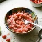 Strawberry Margarita Granita: A Refreshing Summer Treat