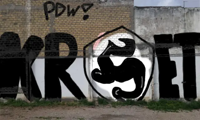 Graffiti artwork by BZRFA