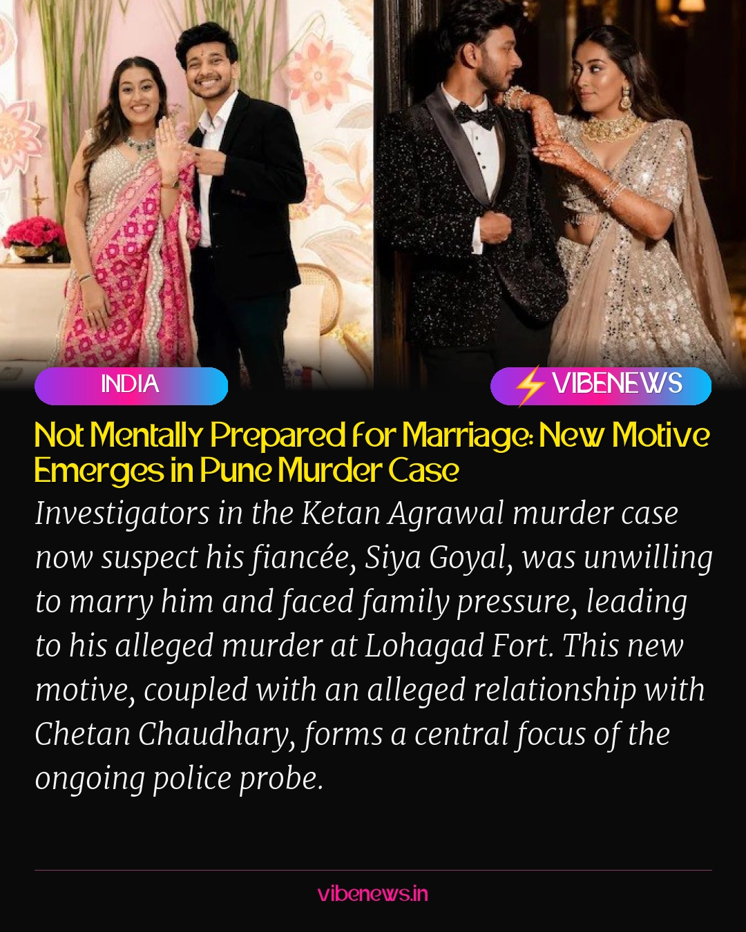 Not Mentally Prepared for Marriage: New Motive Emerges in Pune Murder Case