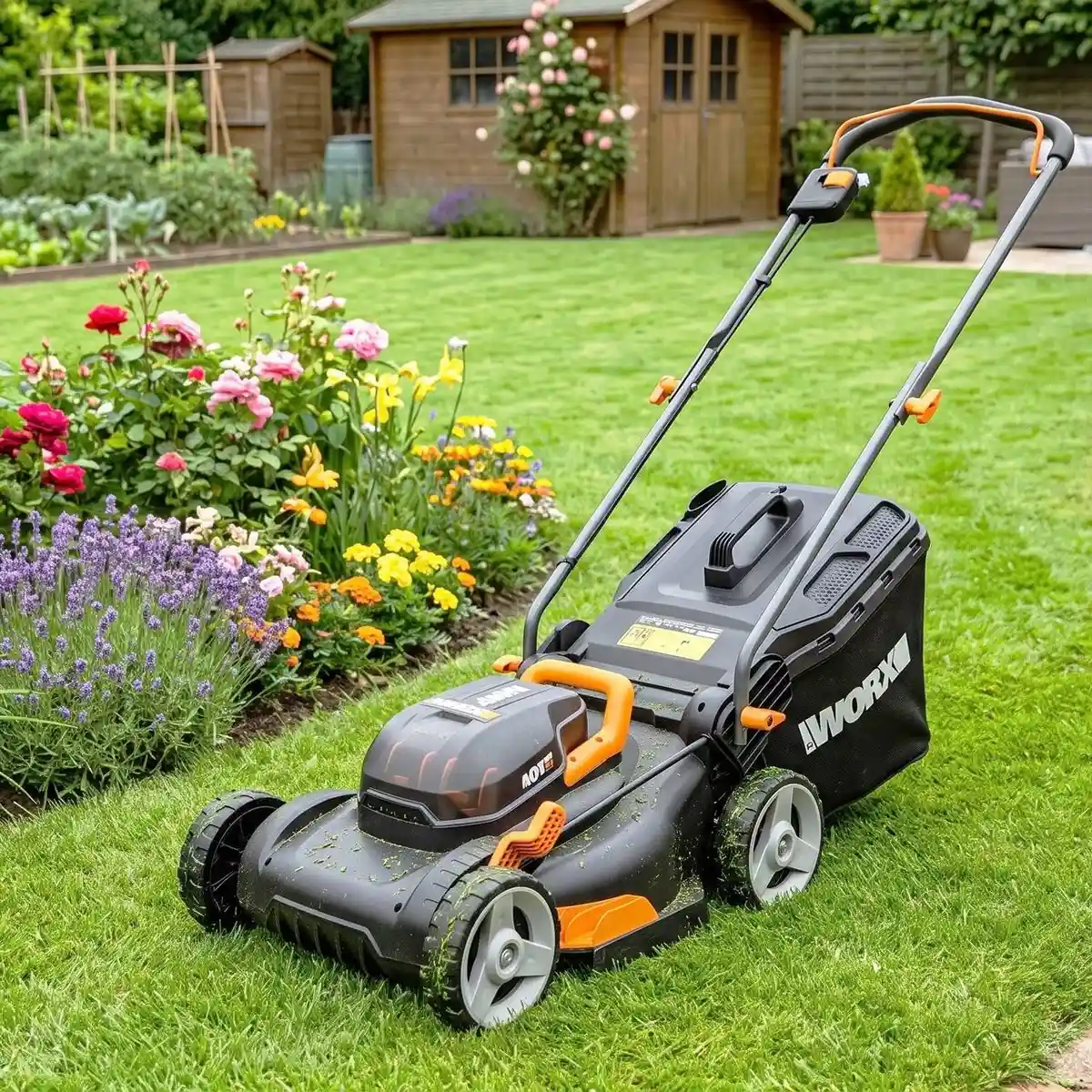 Mower Worx 40V fără fir: o revizuire pentru grădini mai mici