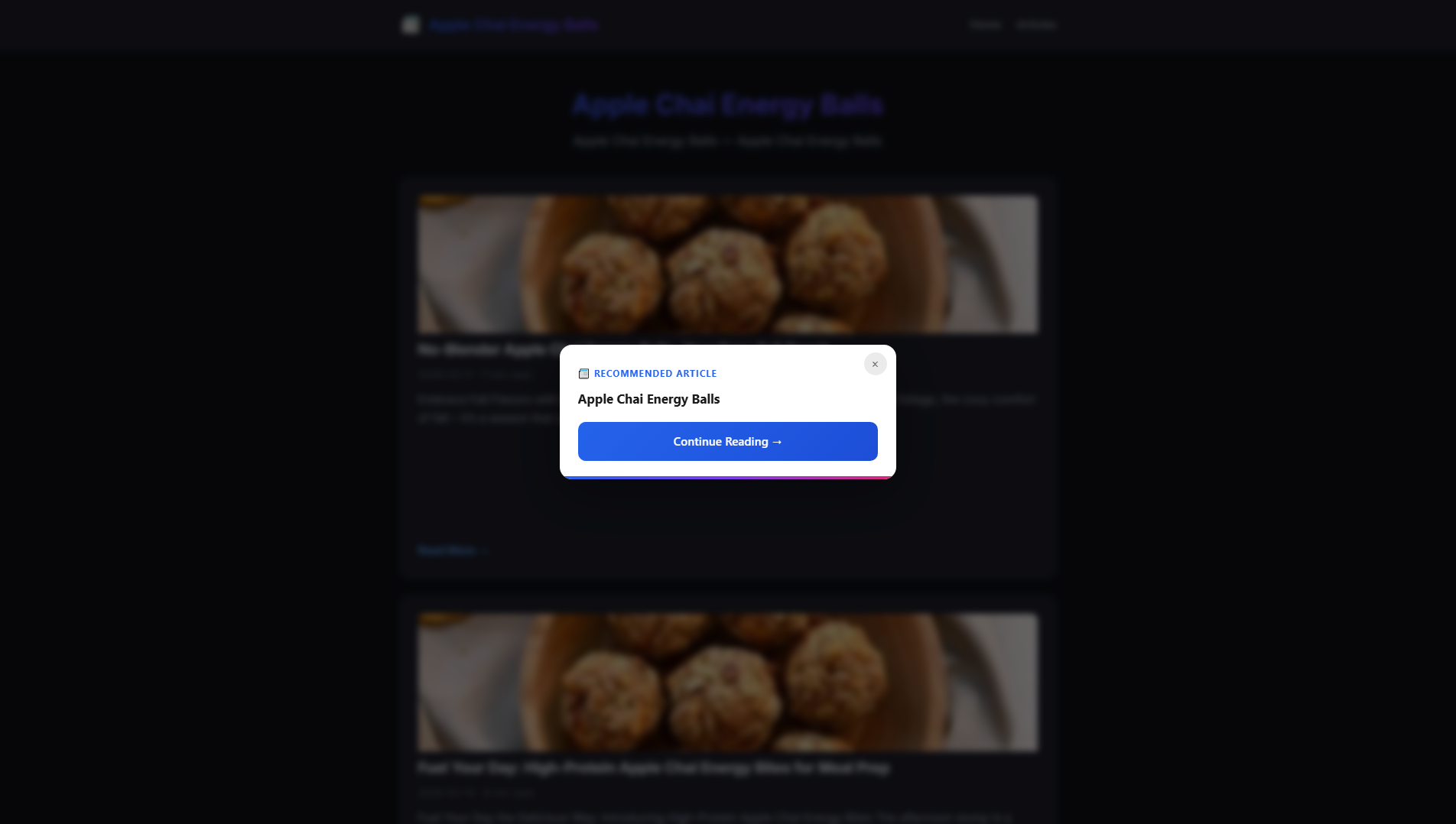 Stored capture of apple-chai-energy-balls.pages.dev
