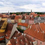 Historické centrum z věže