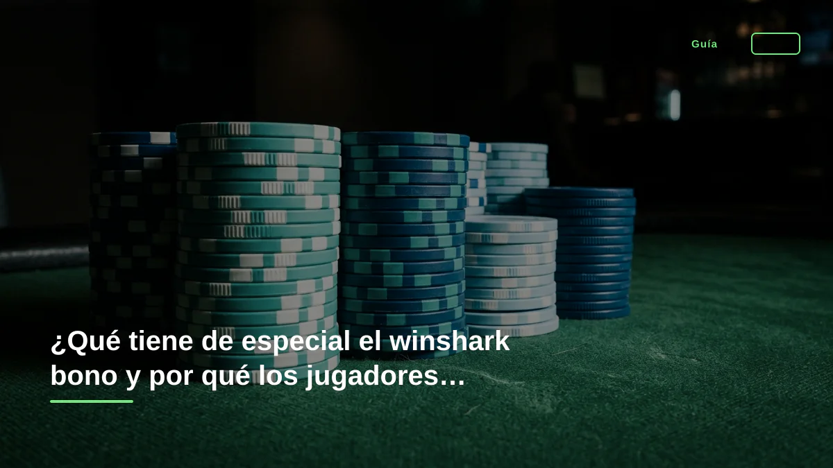 ¿Qué tiene de especial el winshark bono y por qué los jugadores españoles lo discuten tanto?