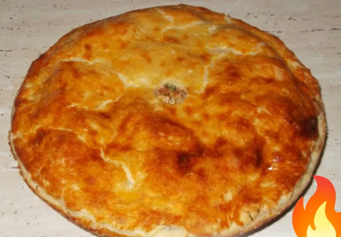 Фото Курник из песочного теста