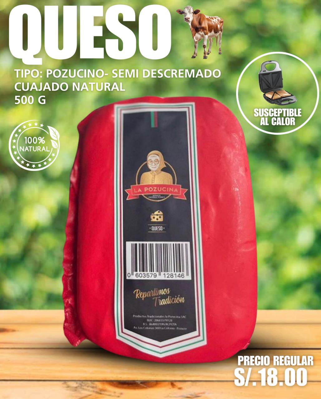 QUESO MANTECOSO - LA POZUCINA