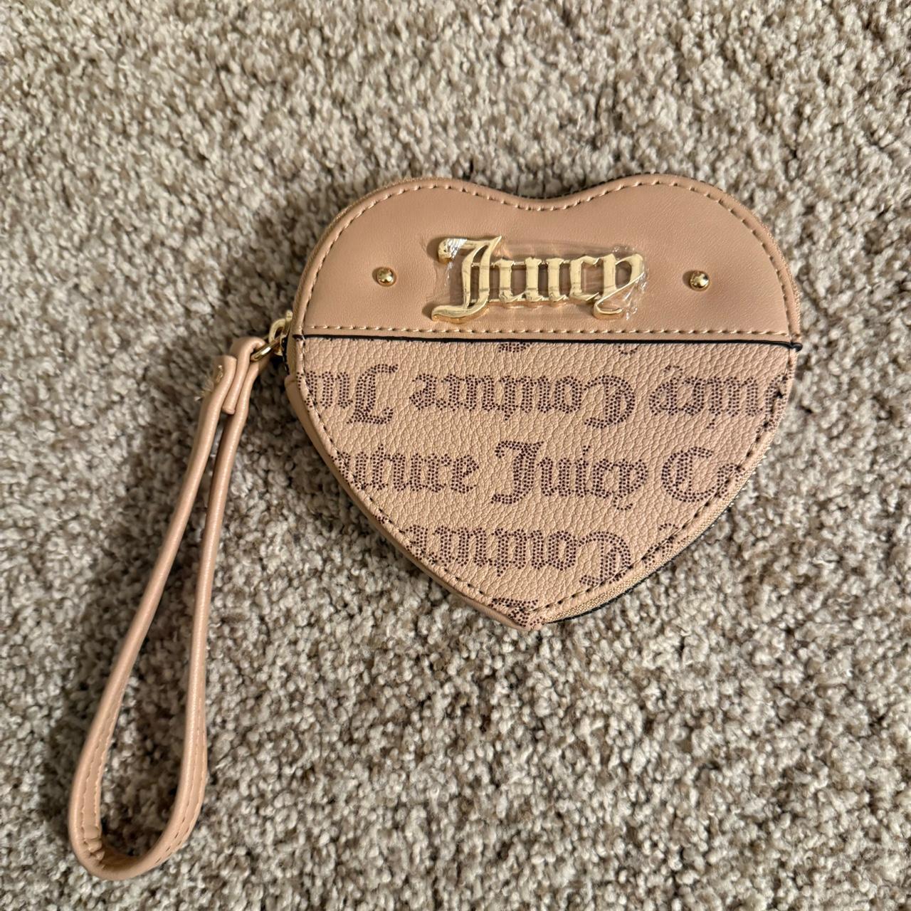 Juicy Couture Women's Tan and Pink Wallet-purses