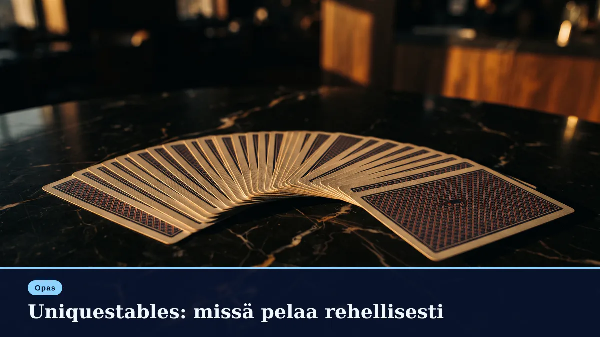 Uniquestables: missä pelaa rehellisesti