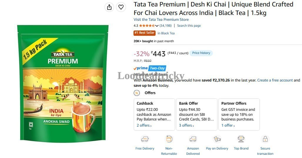 Tata Tea Premium | Huge Savings Offer