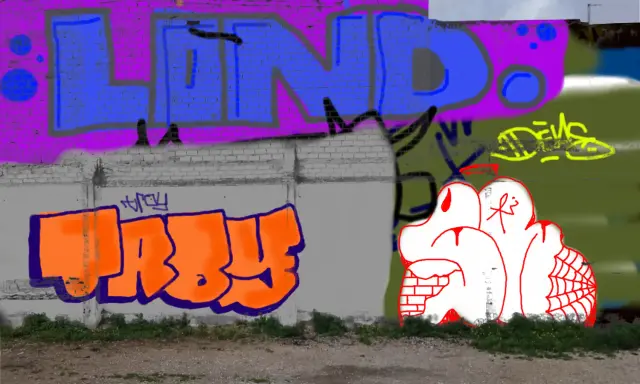 Graffiti artwork by TROY