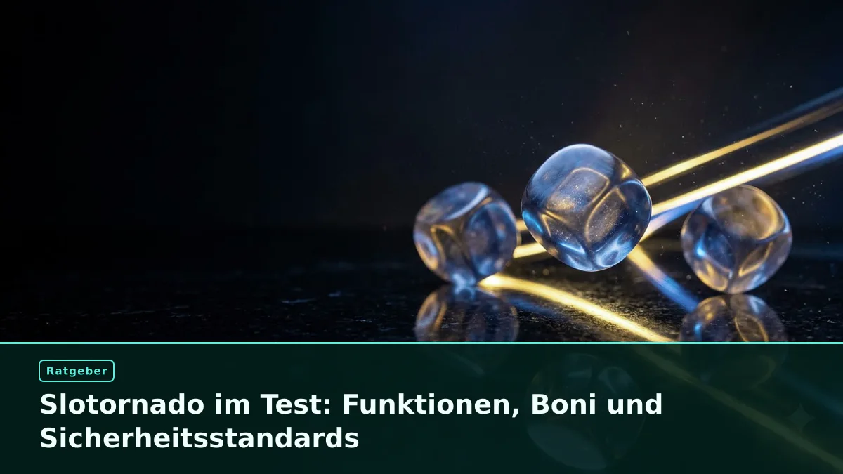 Slotornado im Test: Funktionen, Boni und Sicherheitsstandards