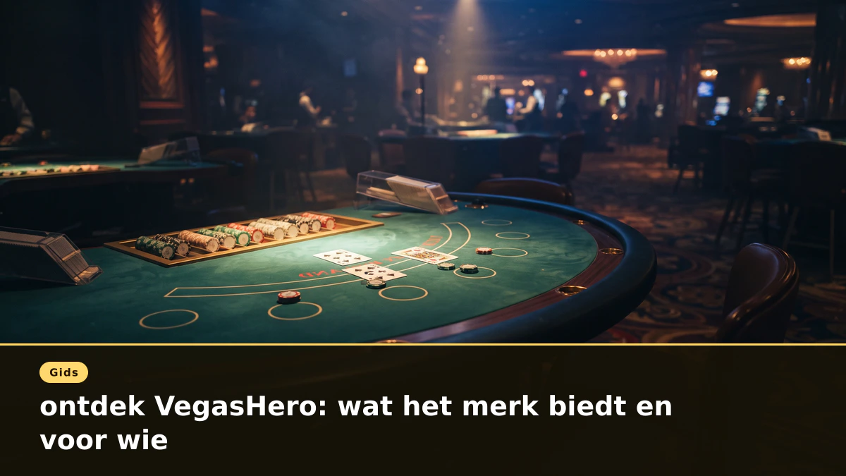 ontdek VegasHero: wat het merk biedt en voor wie
