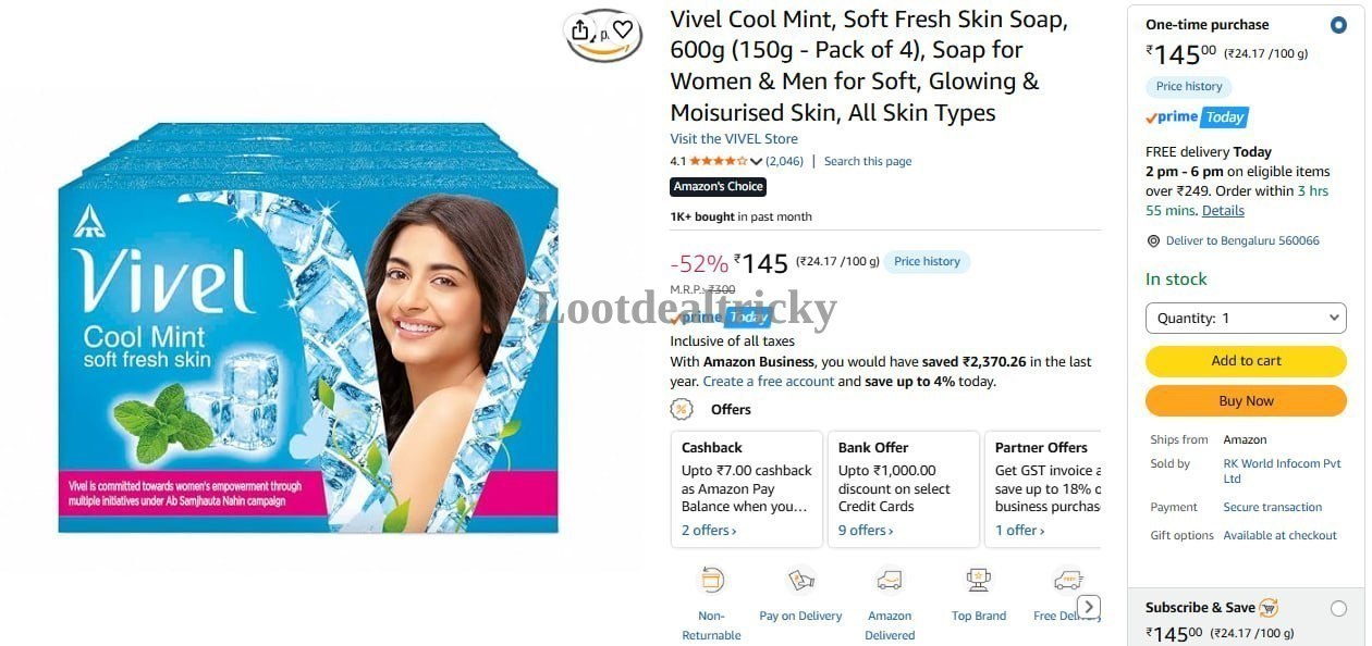Vivel Cool Mint | Loot Lo