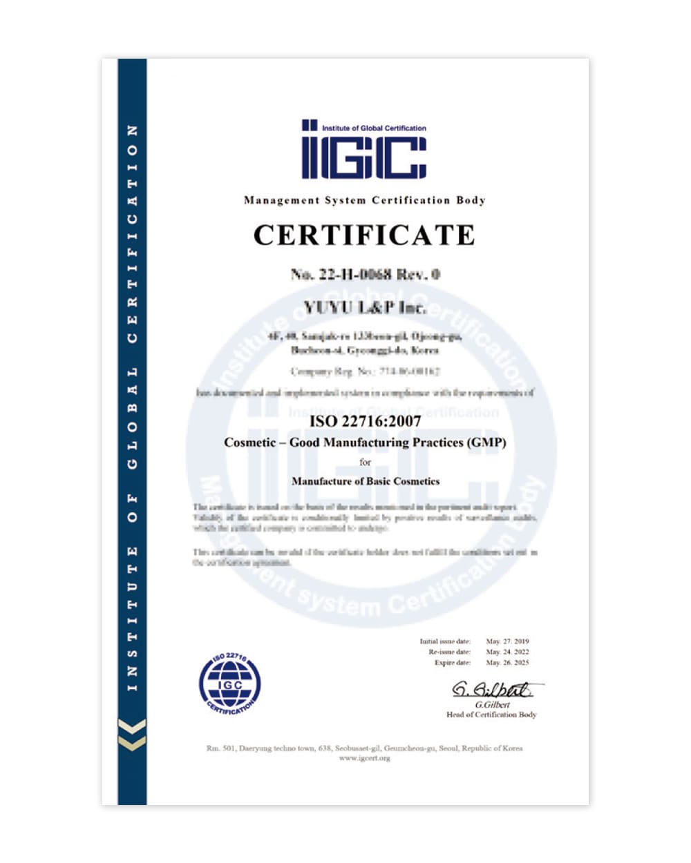 ISO 22716