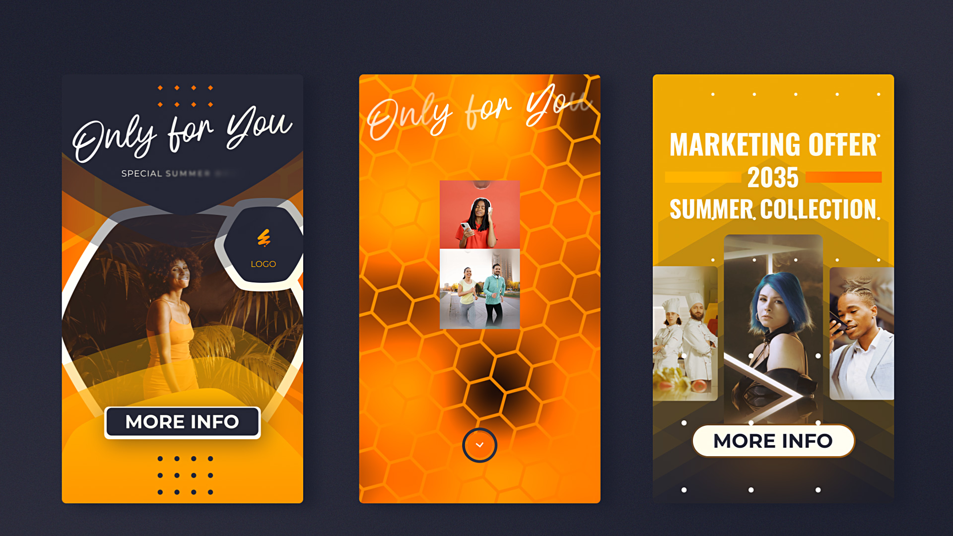 Instagram Sale Stories Orange