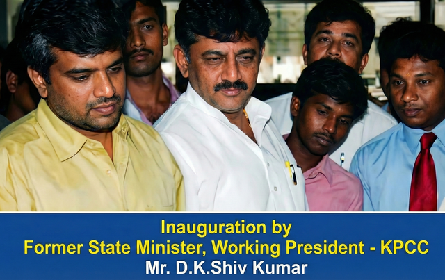 Mr. D. K. Shivakumar at ICE Mega Expo