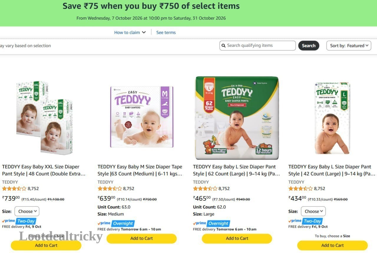 Amazon Buy Baby – Just ₹750 | Huge Savings Offer