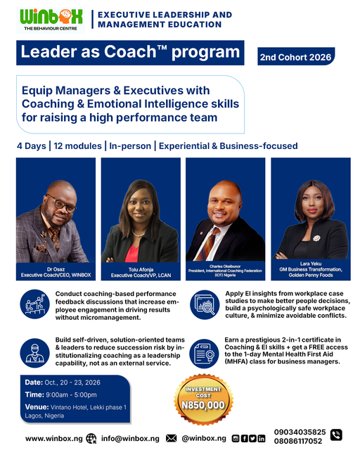 Leader as Coach Program