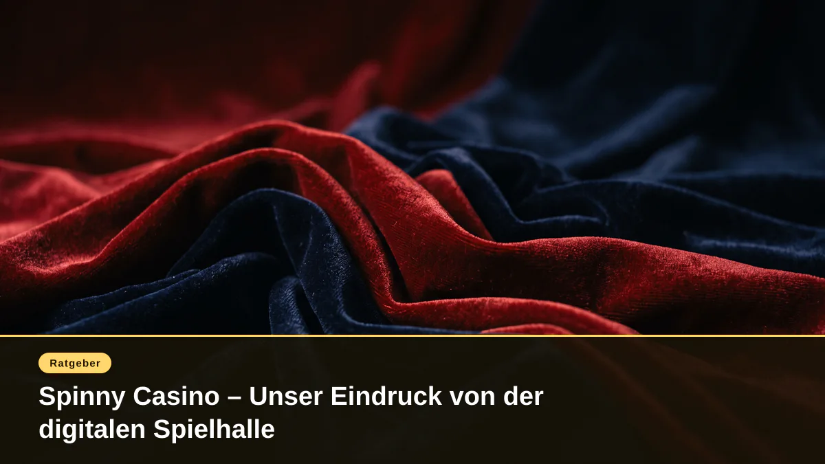 Spinny Casino – Unser Eindruck von der digitalen Spielhalle
