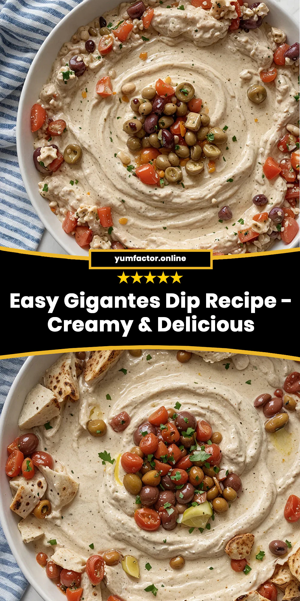 Easy Gigantes Dip Recipe - Creamy & Delicious