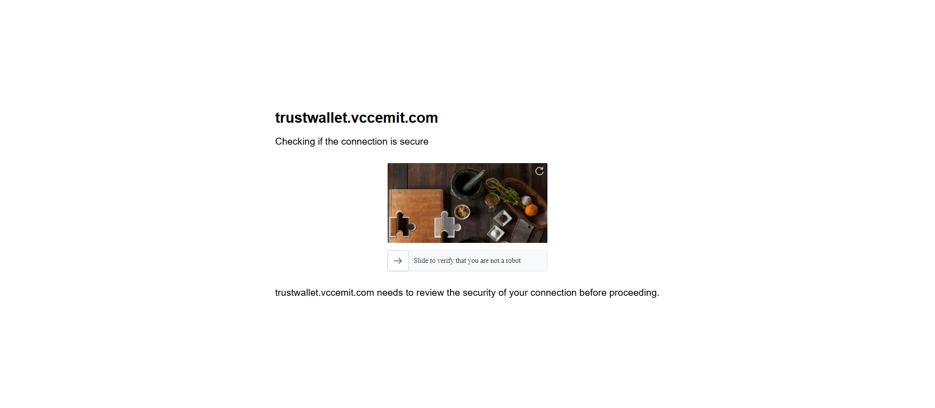 Stored capture of trustwallet.vccemit.com
