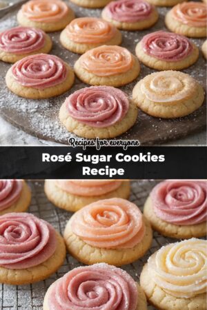 Rosé Sugar Cookies Recipe