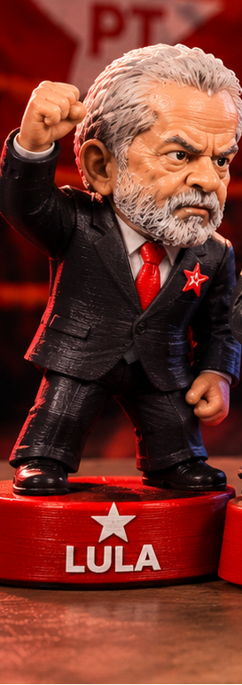 Boneco impressora 3d Lula