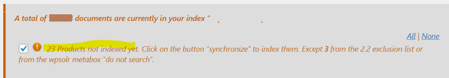 Image rsss.png of Any Action to synchronize new posts without clicking on Indexing button.