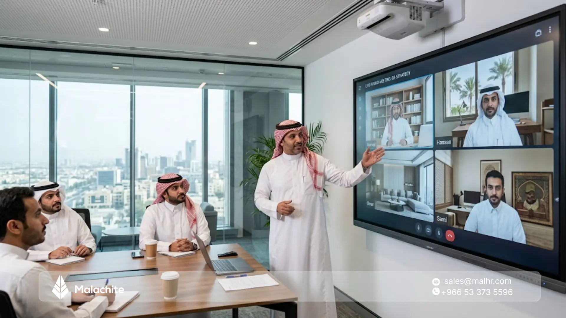 الاجتماعات الافتراضية والتحديات