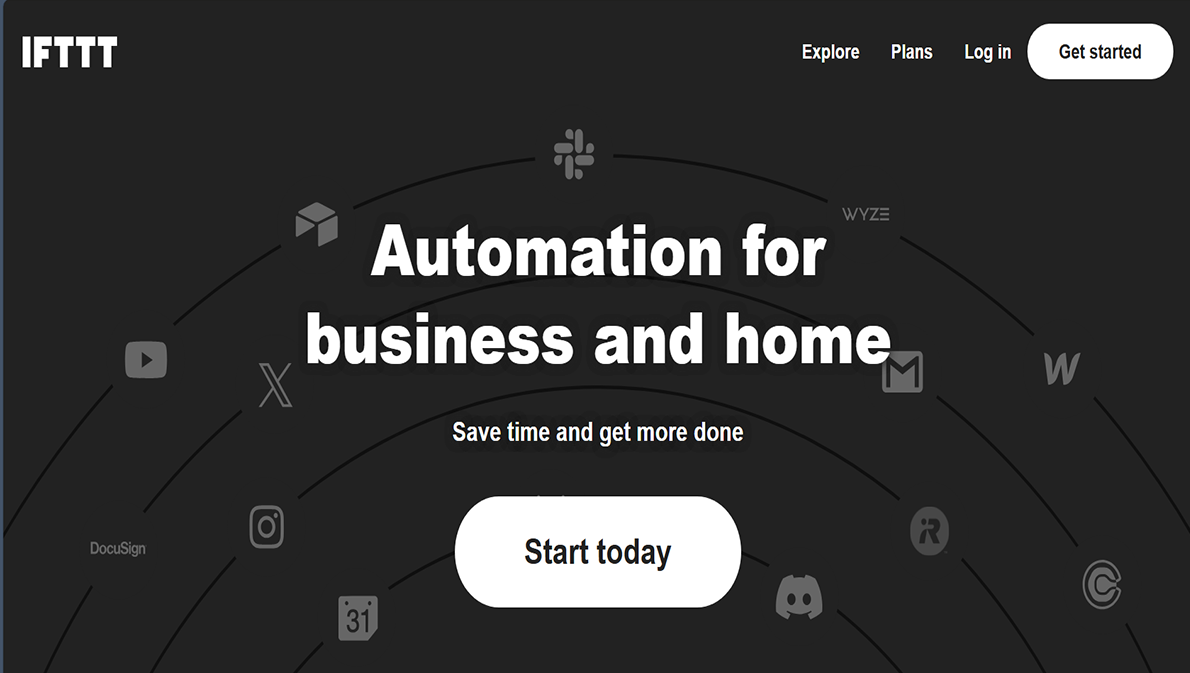 IFTTT Interface Preview