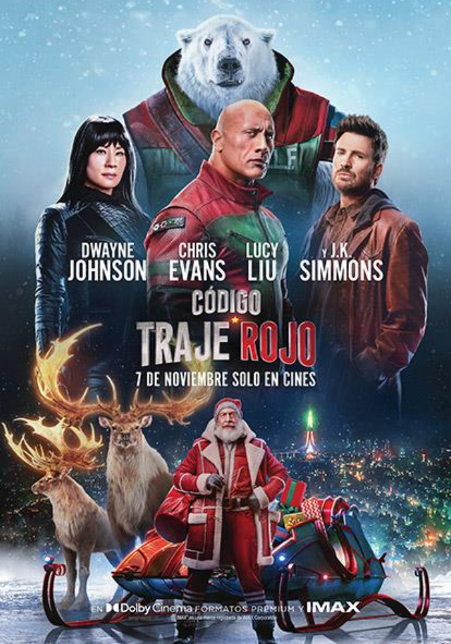 Póster de Código: Traje rojo