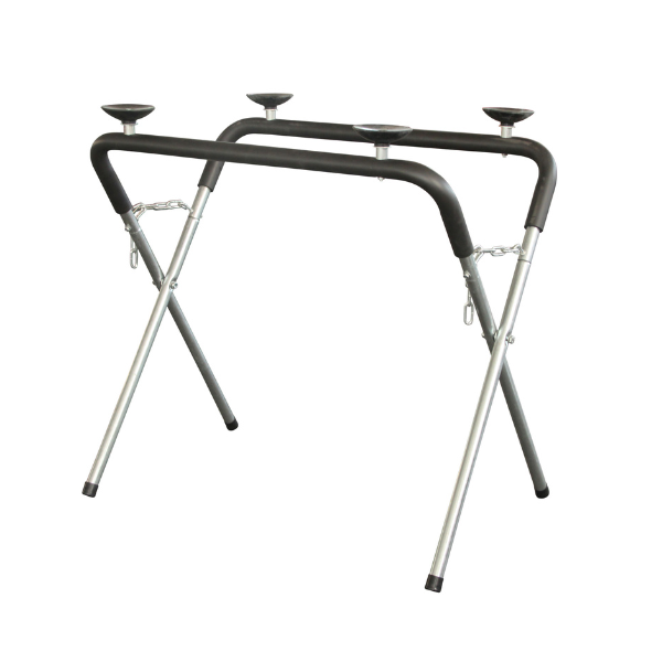 Windcreen and Panel Folding Trestle - 4 Post Holders, 250kg Capacity