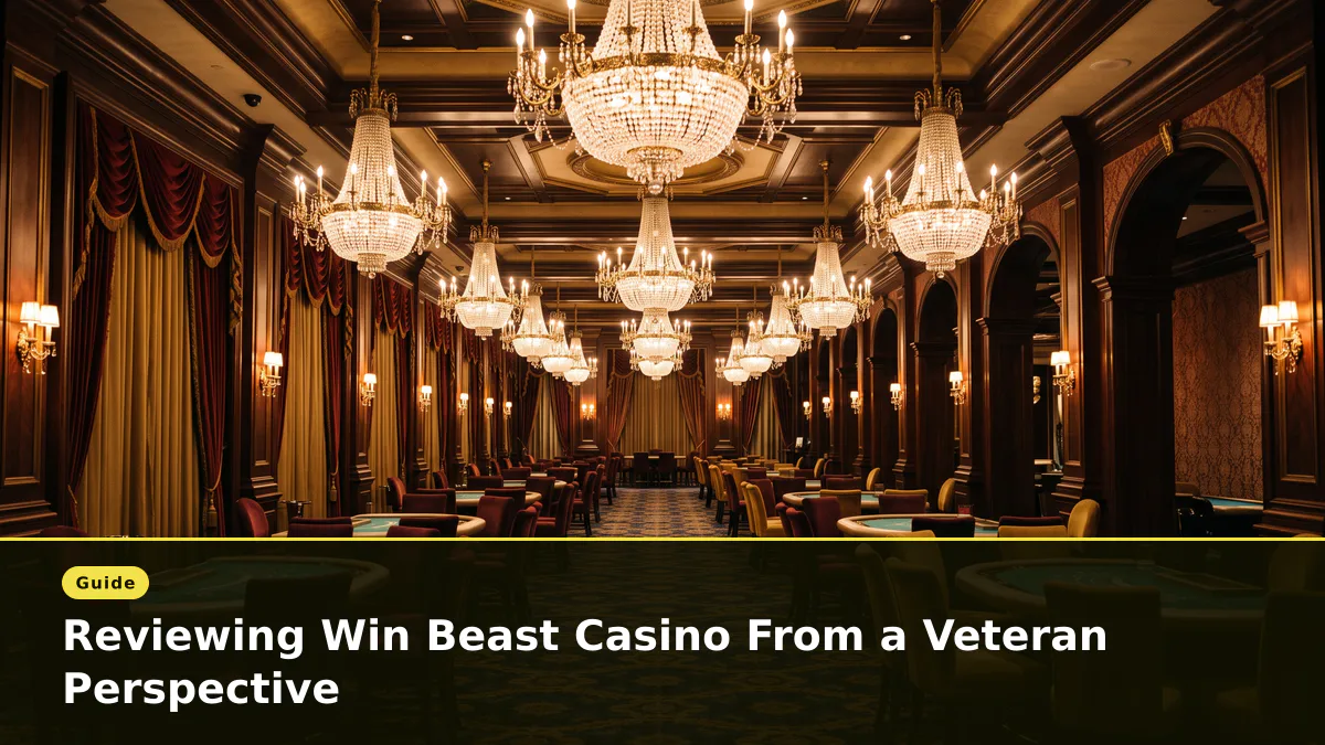 Reviewing Win Beast Casino From a Veteran Perspective