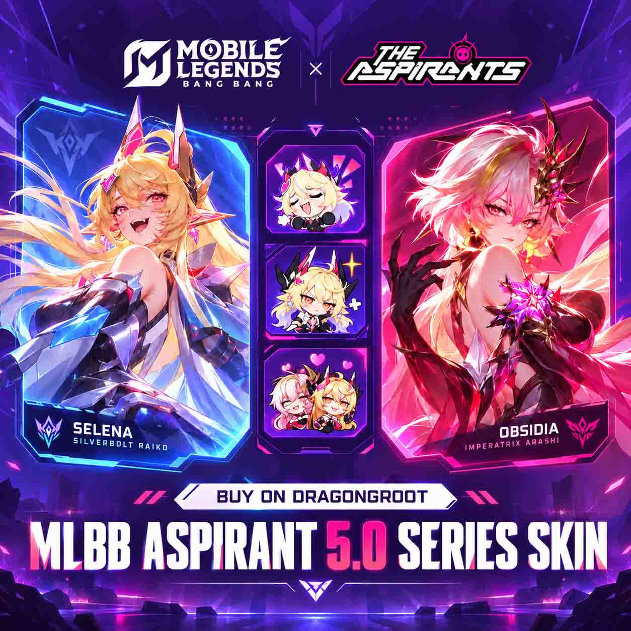DragonGroot MLBB Aspirants 5.0 Top-Up