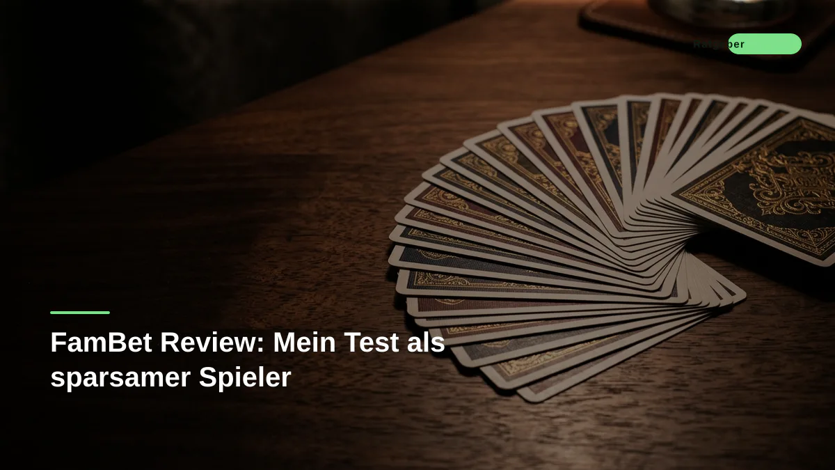 FamBet Review: Mein Test als sparsamer Spieler