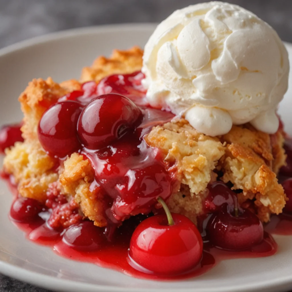 Cherry Filled Dump Cake Recipe