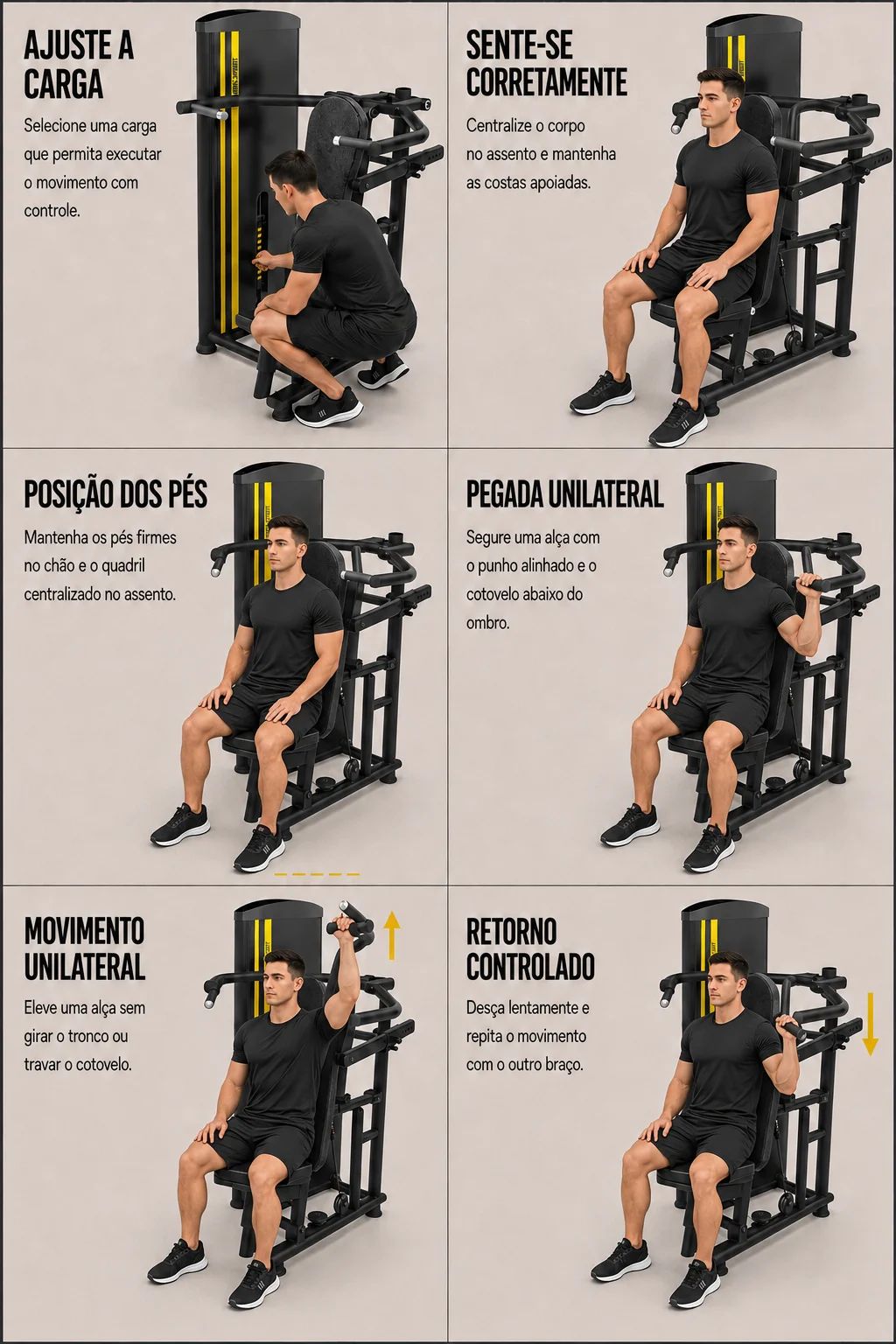 Instruções de uso - Desenv. Ombro Máquina (a partir de 80 KG)