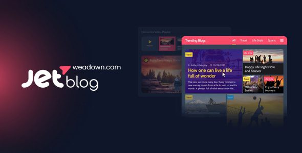 Download JetBlog 2.4.9 – WordPress Blogging Plugin for Elementor