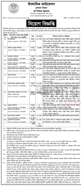 Islamic Foundation Job Circular 2026 01.webp
