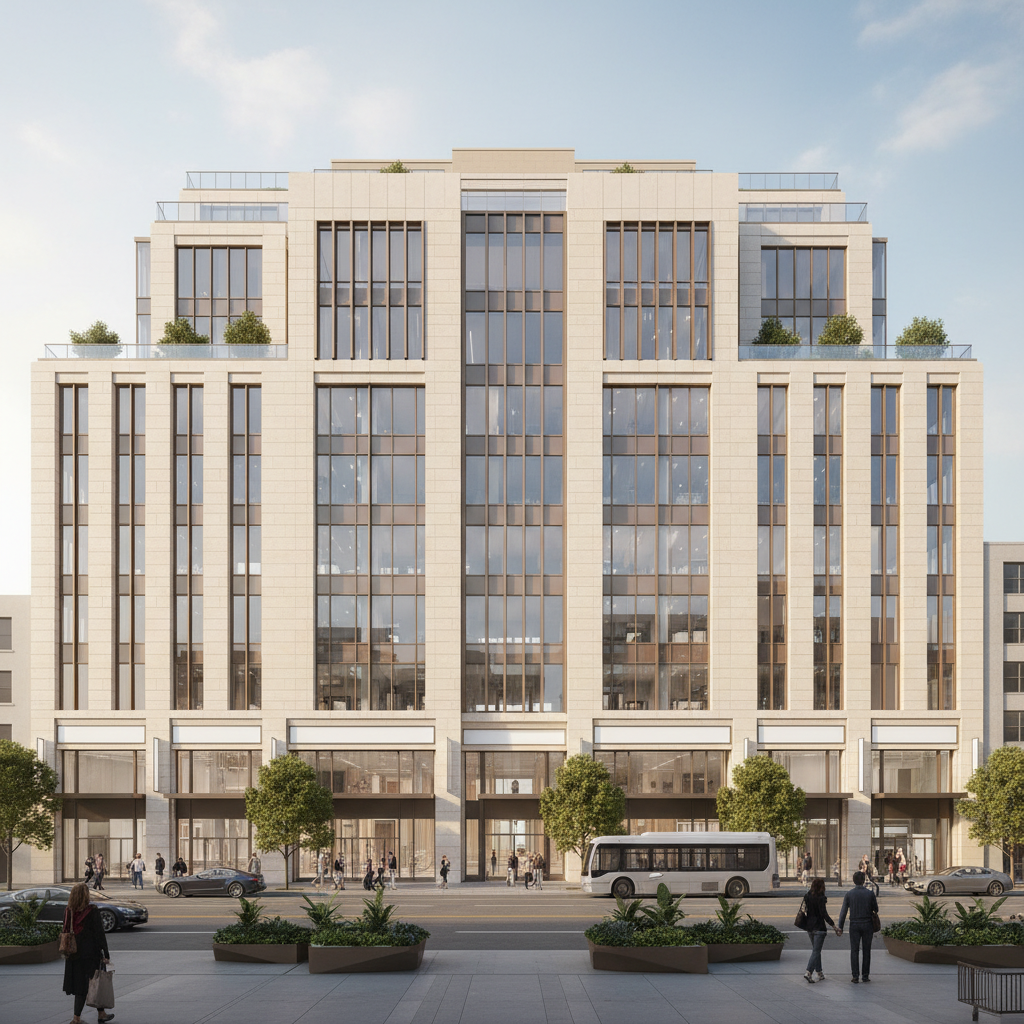 Commercial Rendering in San Francisco - Rendimension