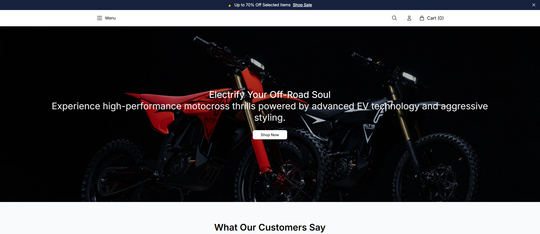 Stored capture of altispowersportsclub.shop