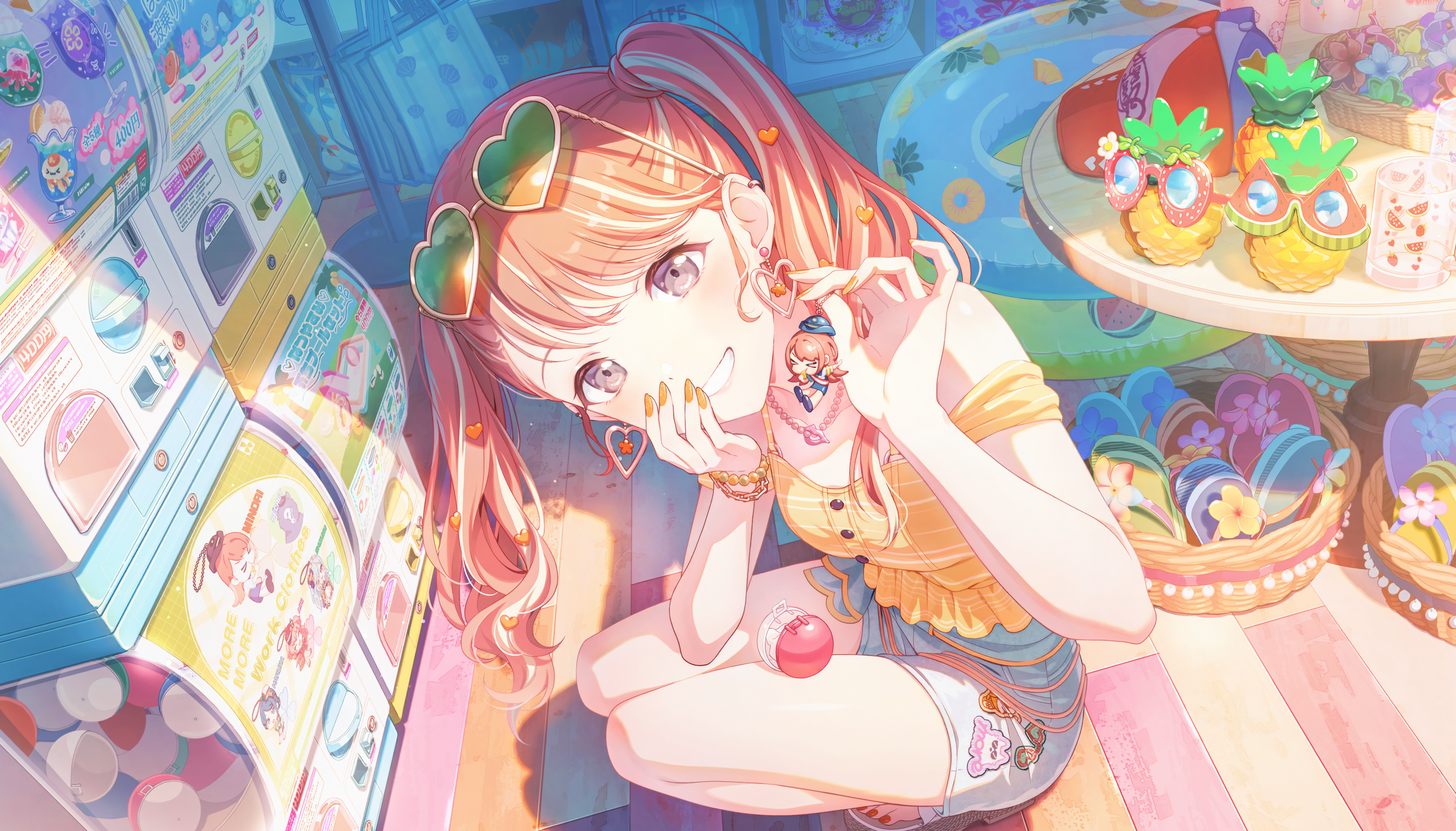 4K Card Upscale #prsk #pjsk #プロセカ 【可愛い応援】 #花里みのり