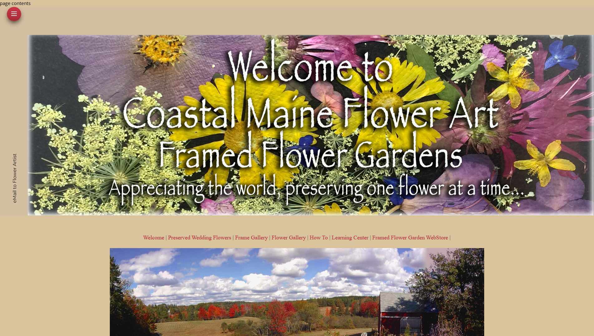 Stored capture of flowers.somewaresinmaine.com