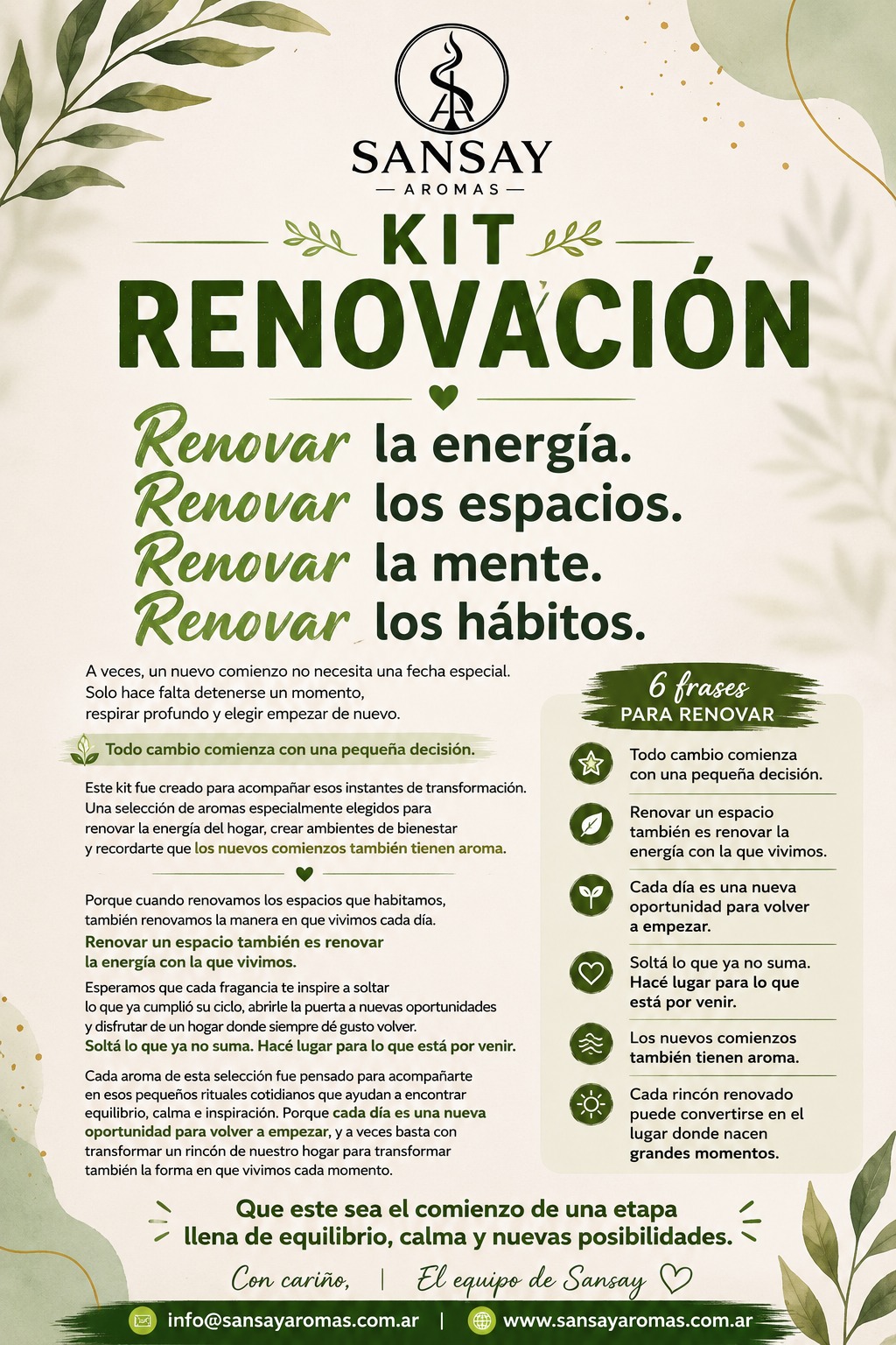 Contenido e intenci&oacute;n del Kit Renovaci&oacute;n
