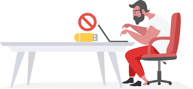 Blocked access illustration representing parental approval before app downloads