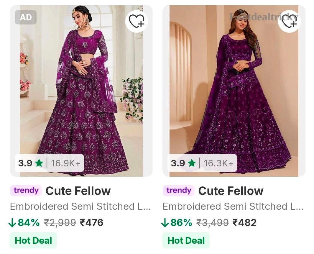 Flipkart Lehenga Choli – Just ₹470 | Top Unbeatable Deal