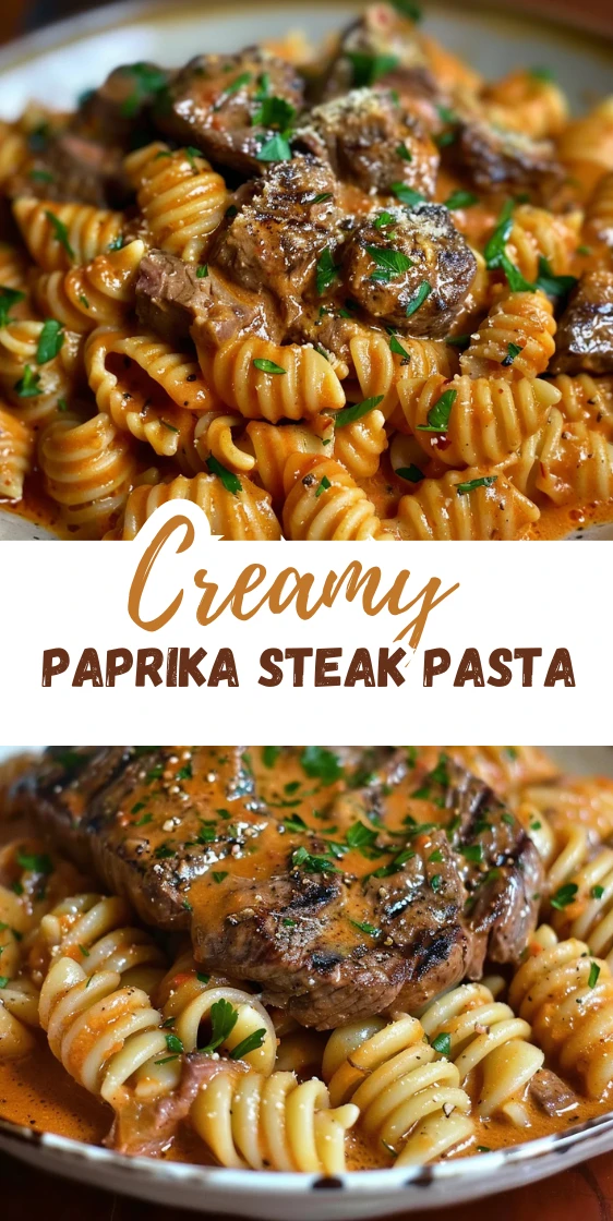 Creamy Paprika Steak and Shells Pasta You’ll Crave Tonight