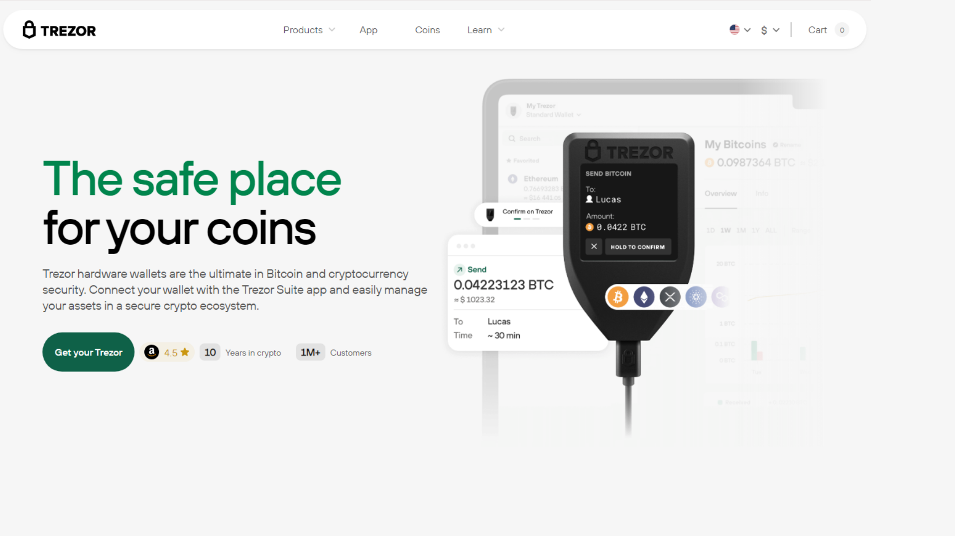 Stored capture of trrezorawalet.webflow.io