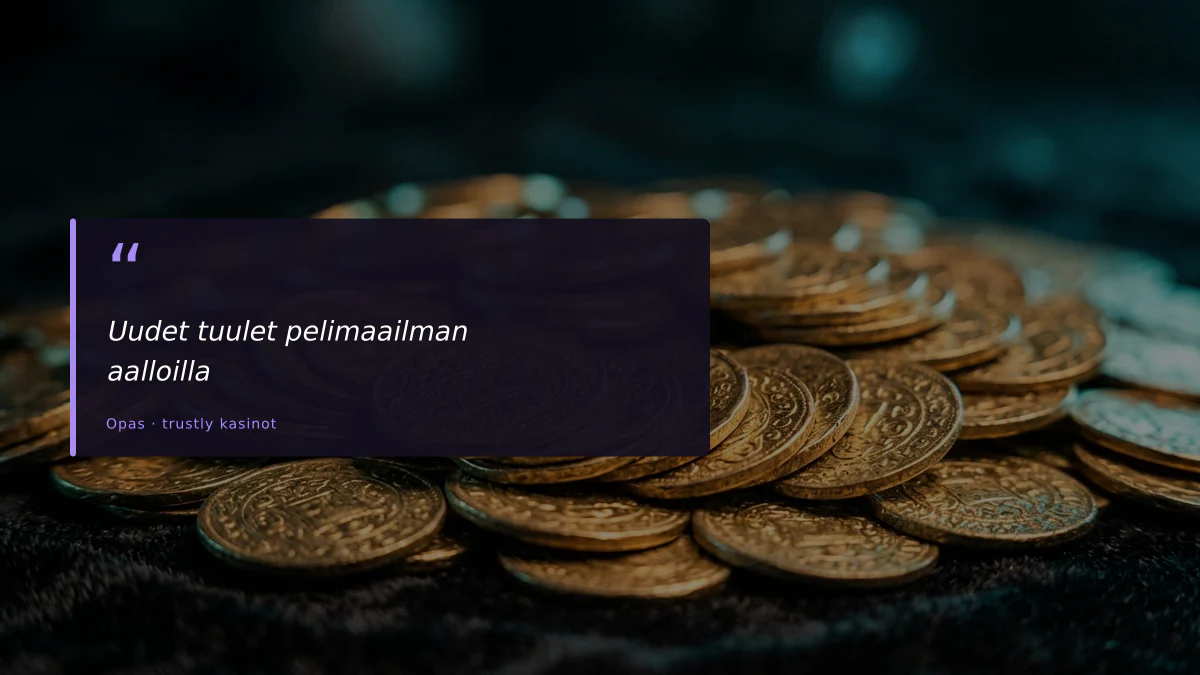 Uudet tuulet pelimaailman aalloilla