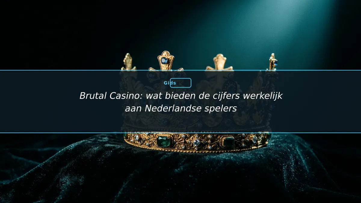 Brutal Casino: wat bieden de cijfers werkelijk aan Nederlandse spelers
